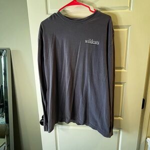 Kansas state university comfort colors long sleeve t shirt